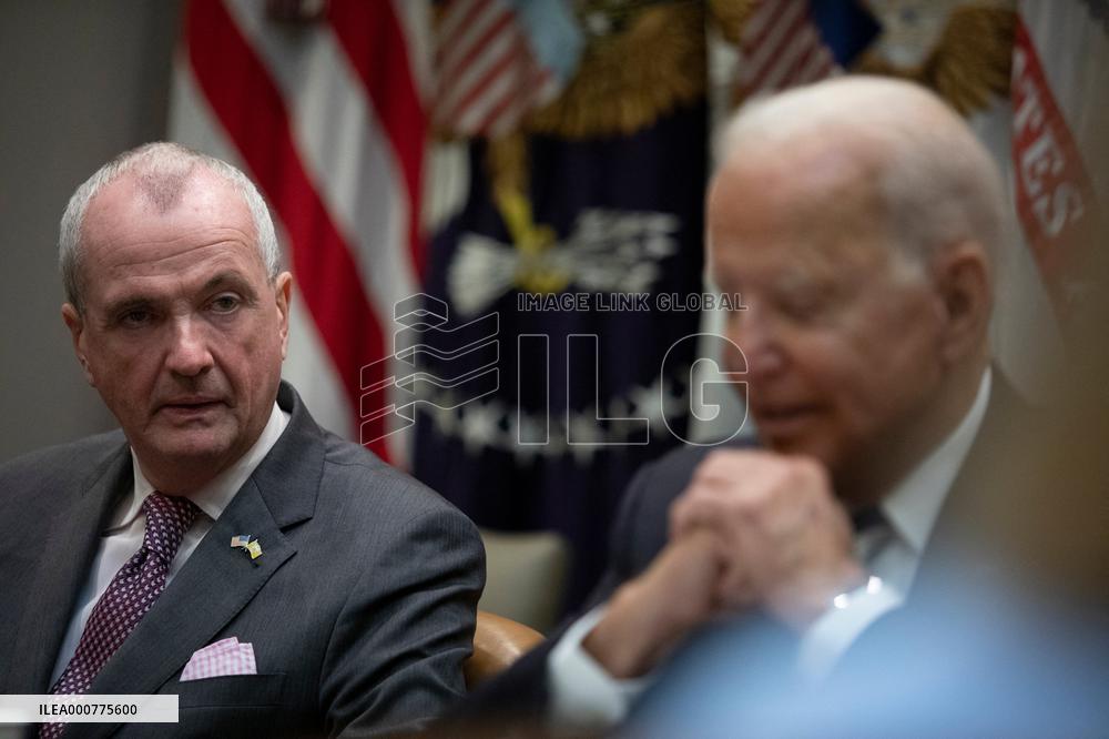 President Biden Meets With Governors And Mayors - Washington