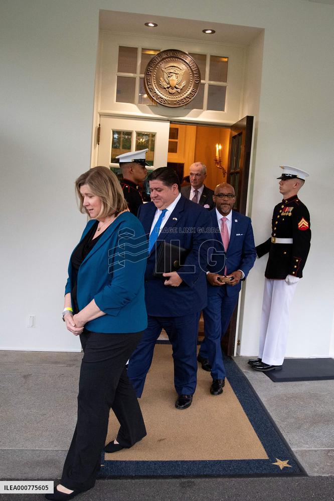 President Biden Meets With Governors And Mayors - Washington