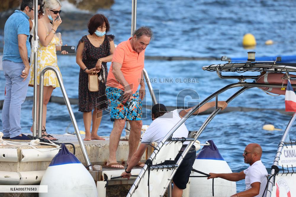 Oliver Stone At Eden Roc - Antibes