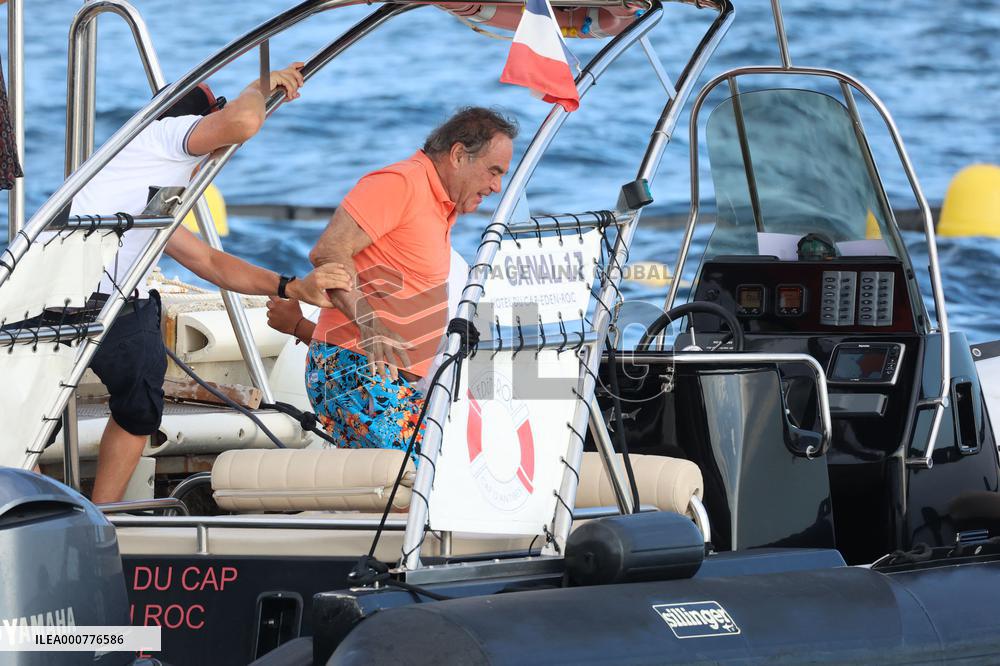 Oliver Stone At Eden Roc - Antibes