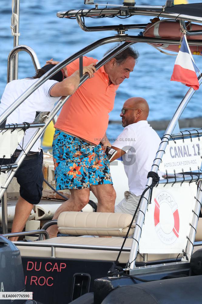 Oliver Stone At Eden Roc - Antibes