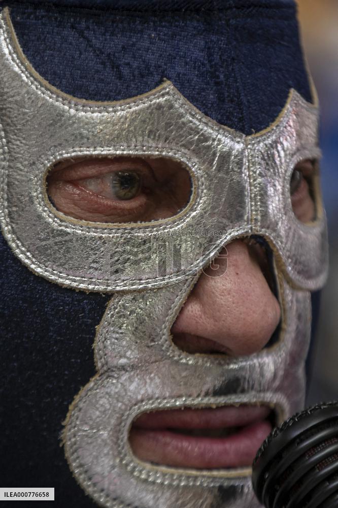 Wrestling Event Press Conference - Mexico