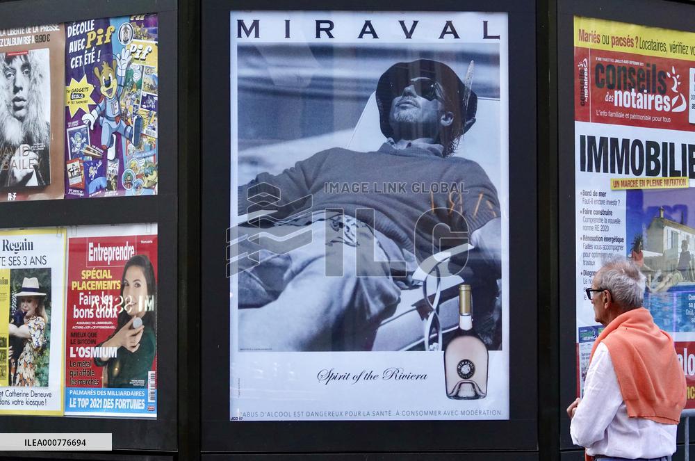 Brad Pitt's Wine Ad - St Tropez