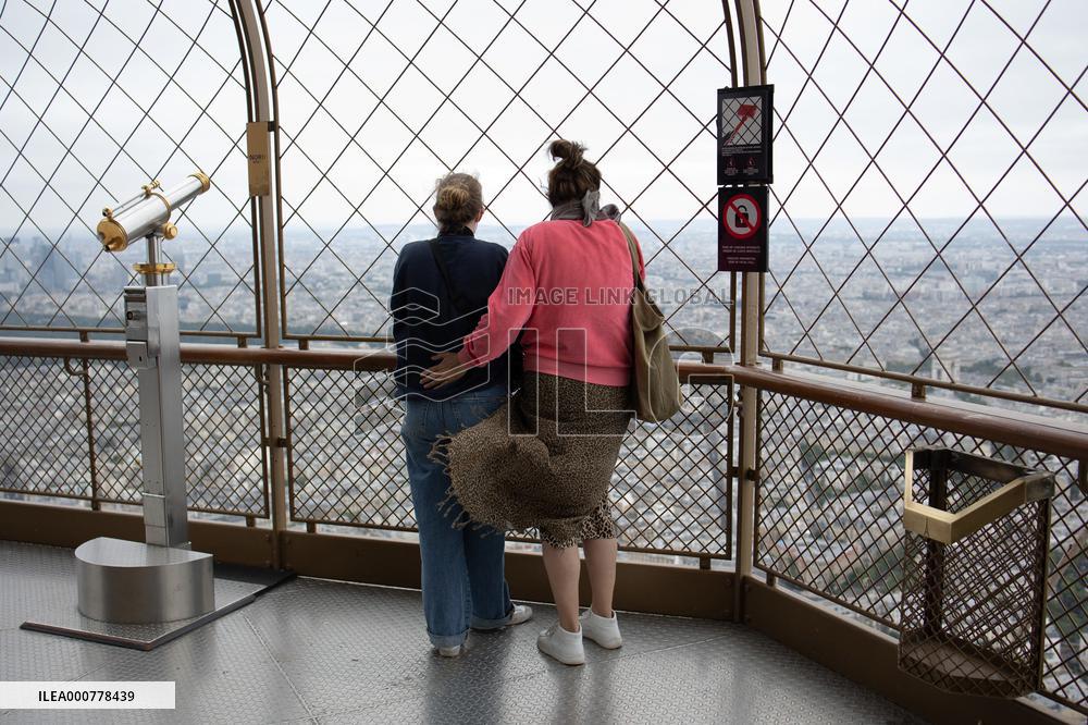 The Eiffel Tower Reopens To The Public - Paris