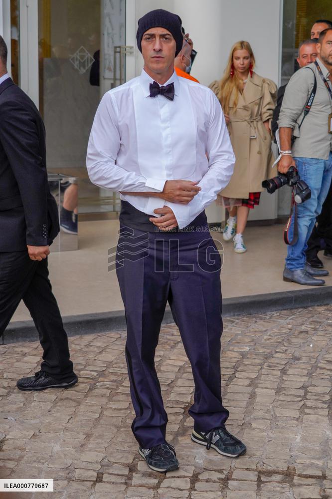 Cannes - Gabriel Moratti At Hotel Martinez