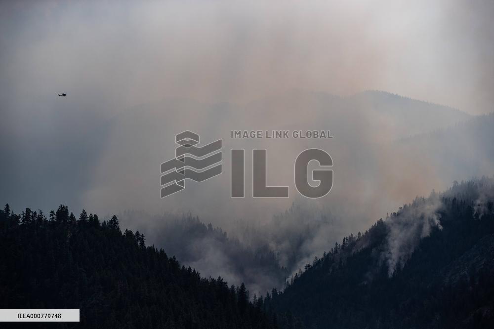 Wildfire Damages In Lytton - British Colombia