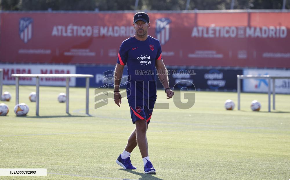 Atletico De Madrid Training Session