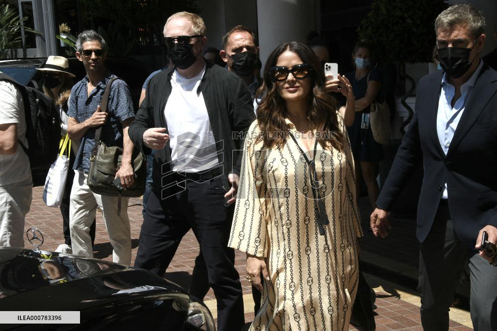 Salma Hayek, Francois Henri Pinault - Cannes
