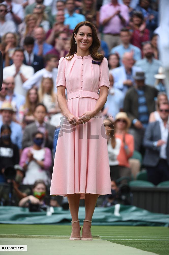 Duchess of Cambridge At Wimbledon Mens Final