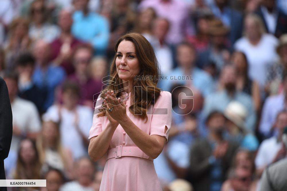 Duchess of Cambridge At Wimbledon Mens Final