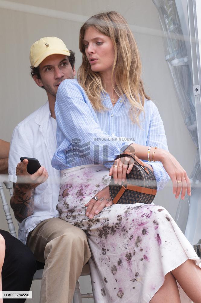Constance Jablonski Attends A Jumping Event - Chantilly