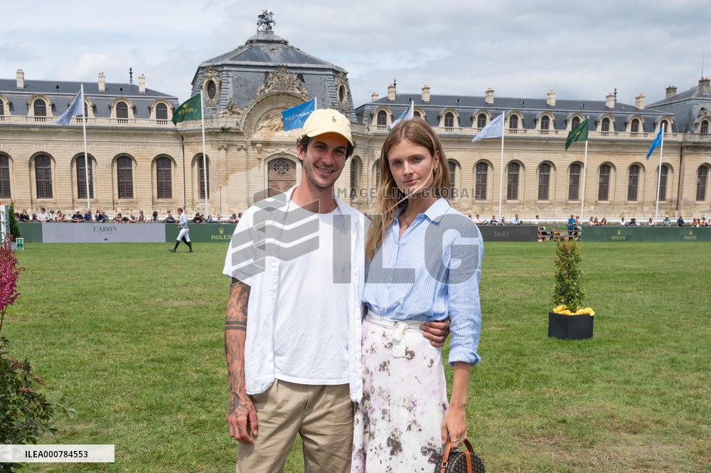 Constance Jablonski Attends A Jumping Event - Chantilly