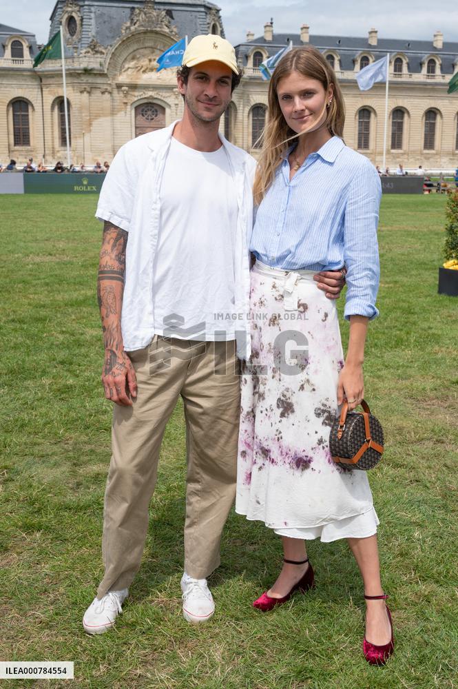 Constance Jablonski Attends A Jumping Event - Chantilly