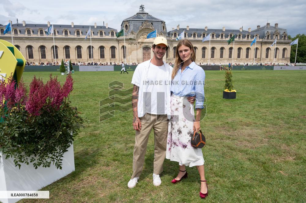 Constance Jablonski Attends A Jumping Event - Chantilly