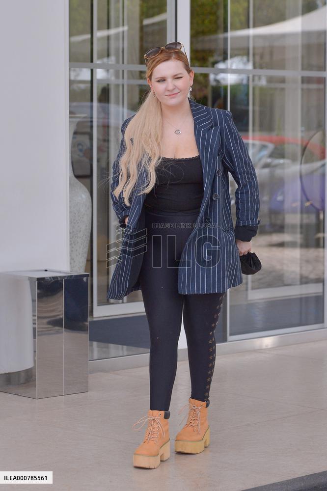 74th Cannes Film Festival Celebs Out Of Hotel Martinez