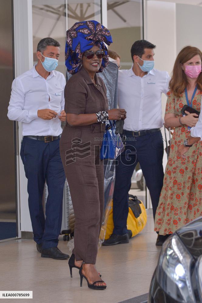 74th Cannes Film Festival Celebs Out Of Hotel Martinez