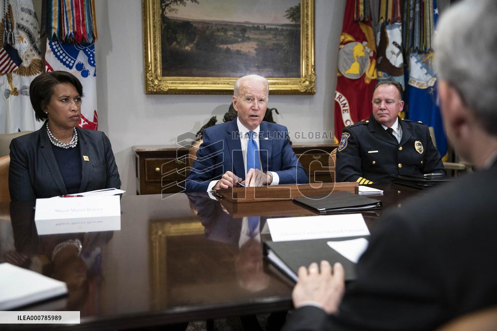 President Joe Biden Delivers Remarks on Reducing Gun Crimes