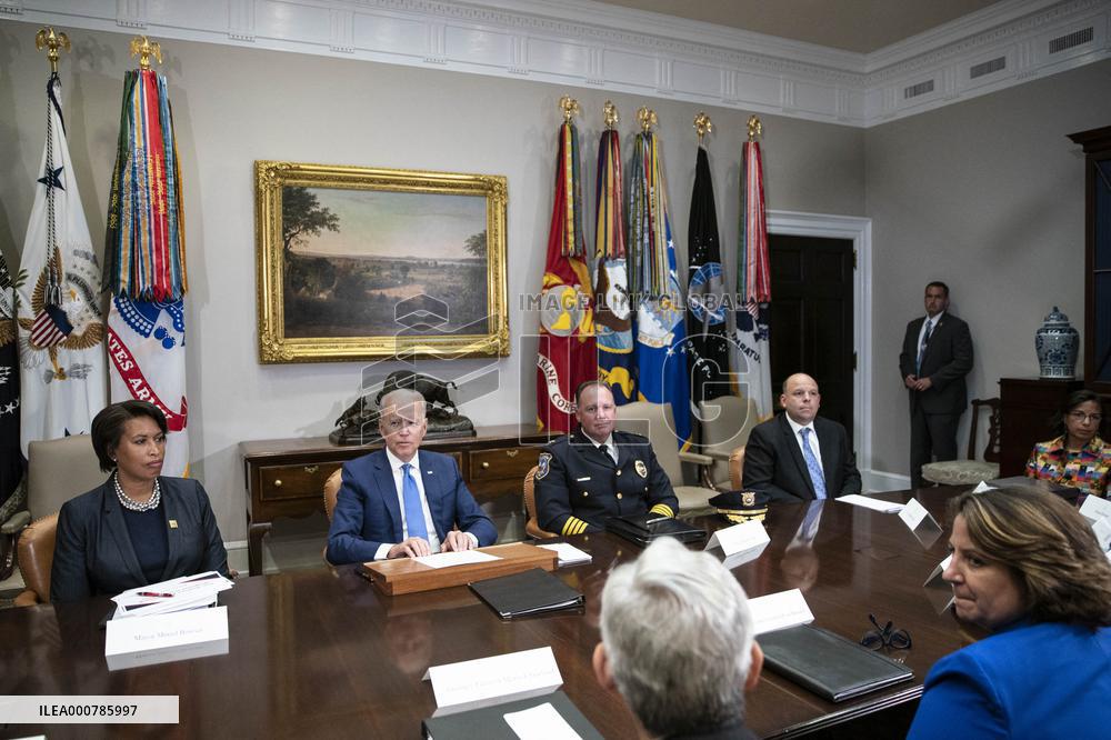 President Joe Biden Delivers Remarks on Reducing Gun Crimes