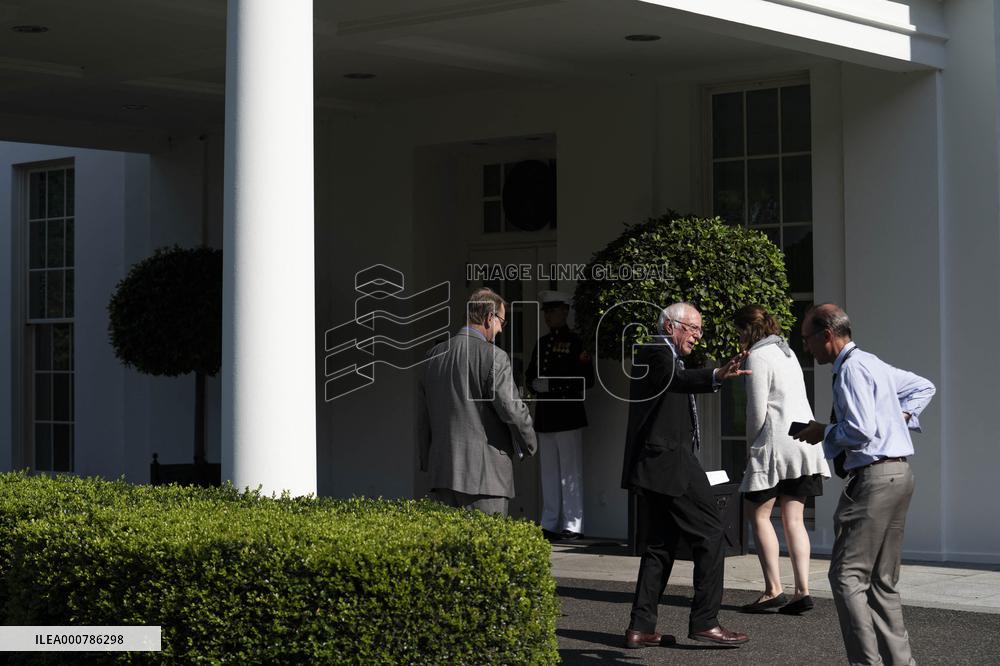 Senator Bernie Sanders Speaks After Meeting with Biden at White House