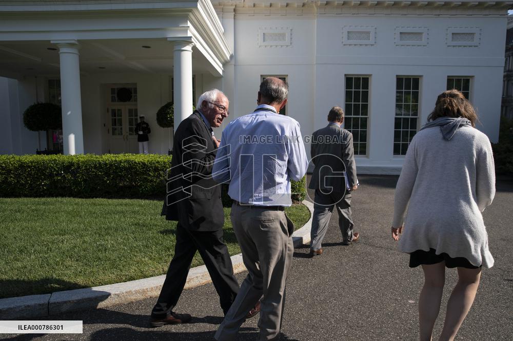Senator Bernie Sanders Speaks After Meeting with Biden at White House