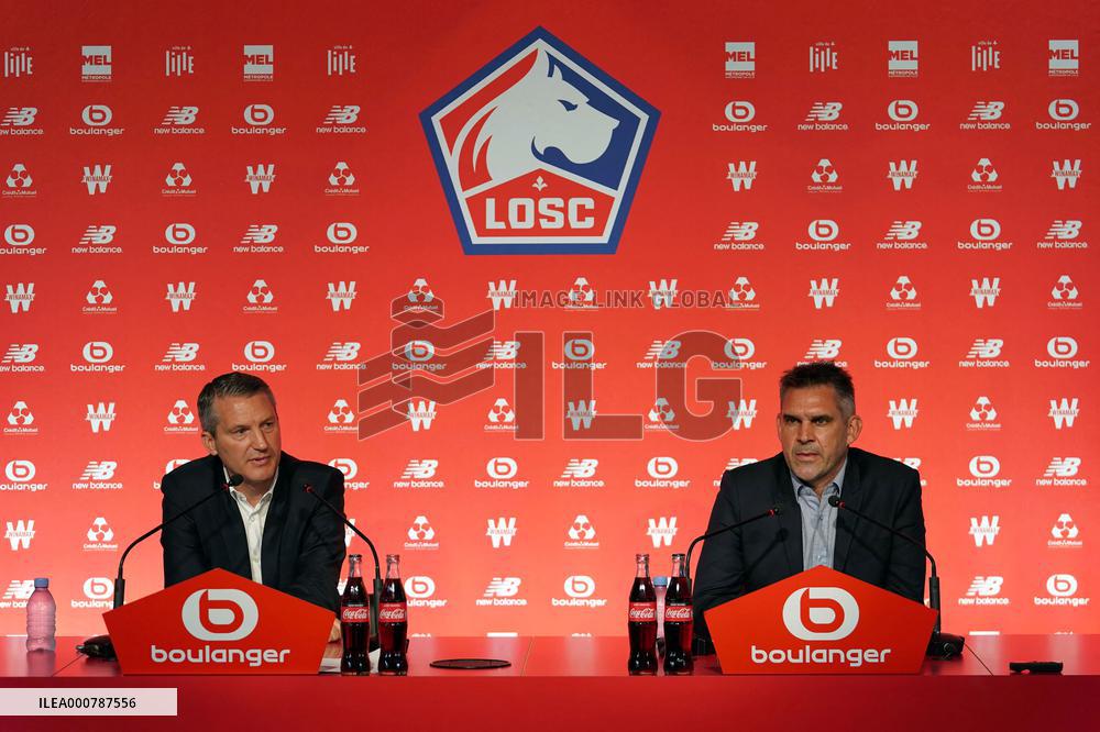 LOSC New Head Coach Jocelyn Gourvennec - Lille