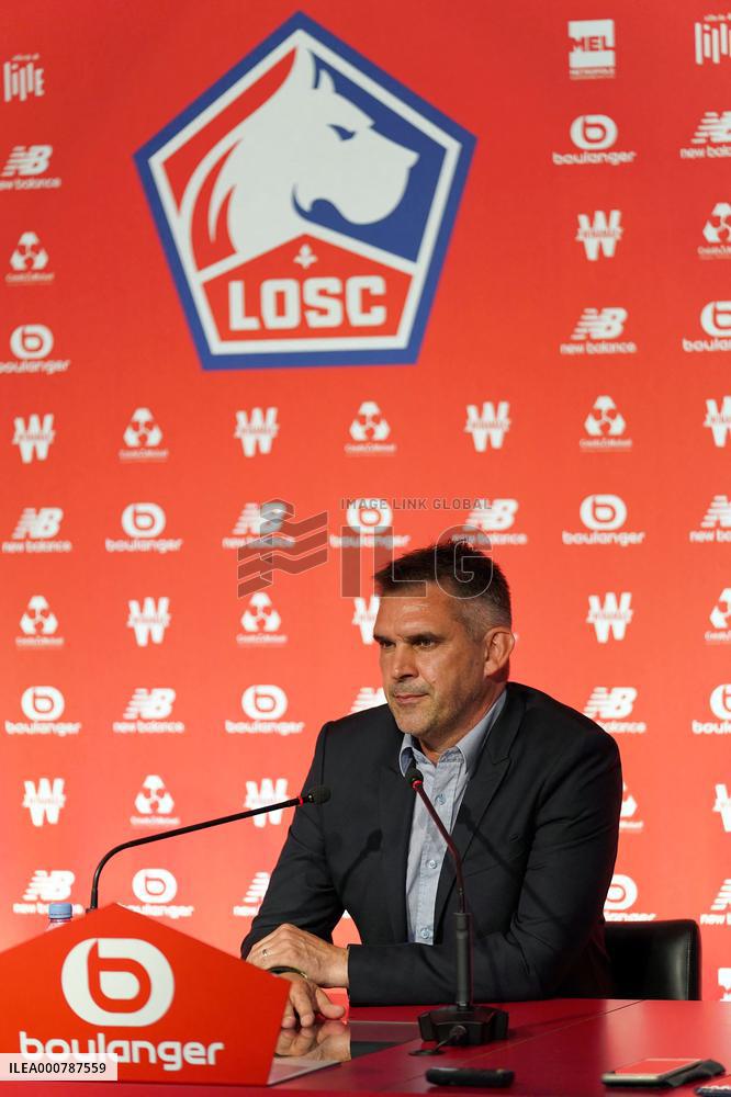 LOSC New Head Coach Jocelyn Gourvennec - Lille