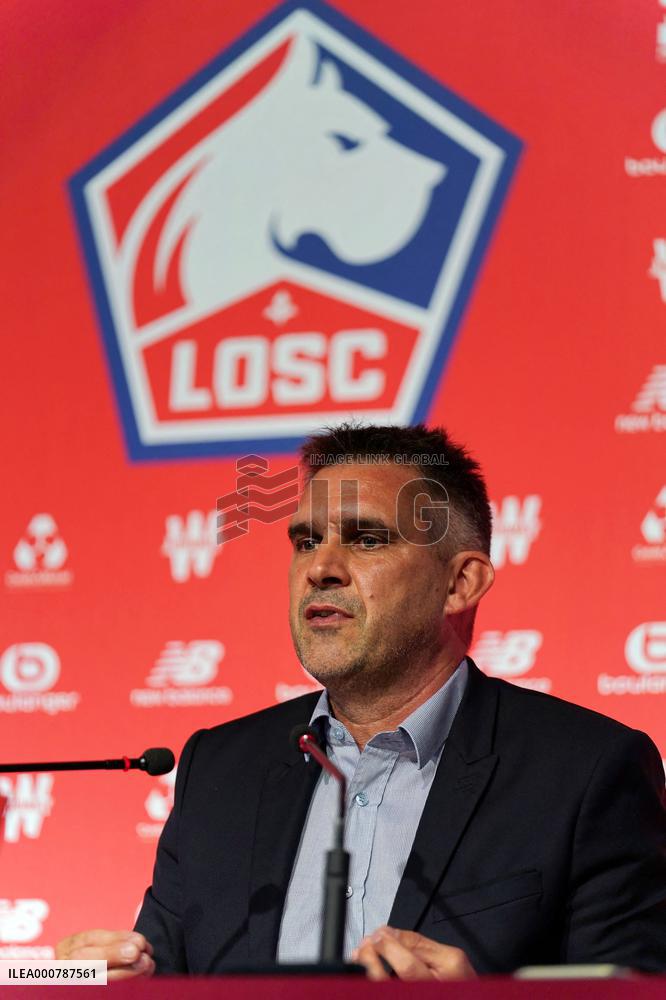 LOSC New Head Coach Jocelyn Gourvennec - Lille