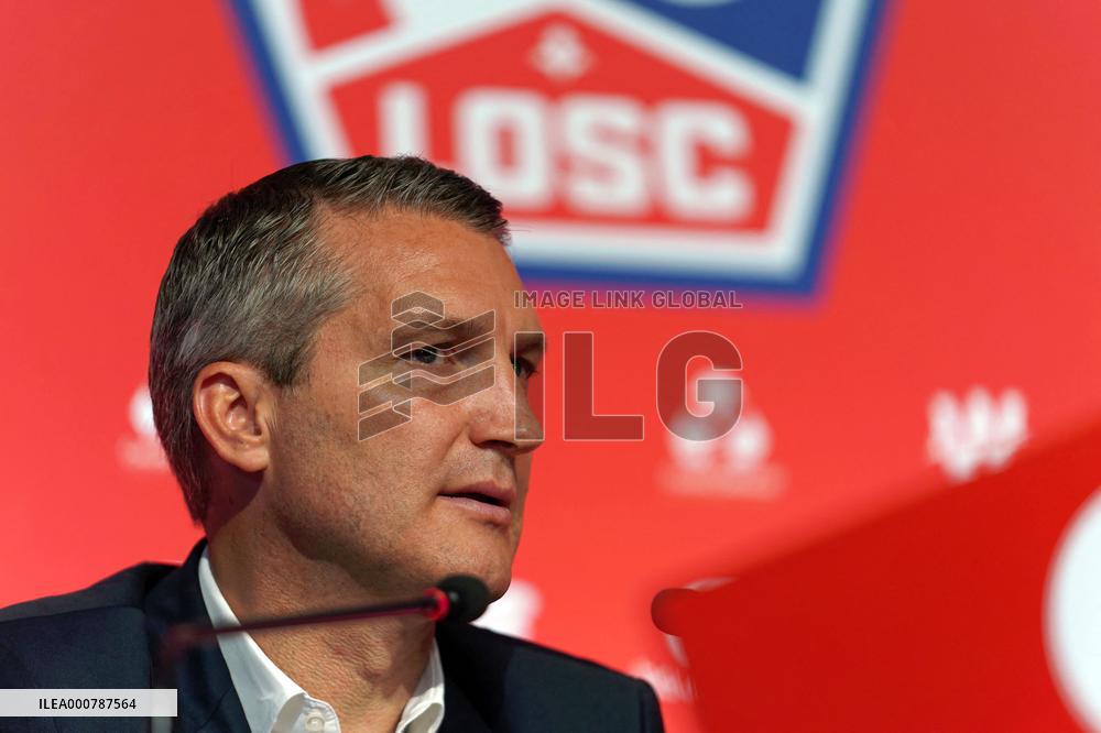 LOSC New Head Coach Jocelyn Gourvennec - Lille