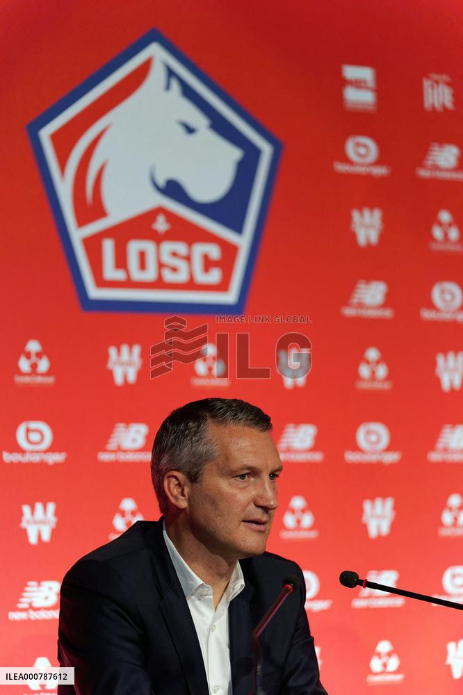 LOSC New Head Coach Jocelyn Gourvennec - Lille