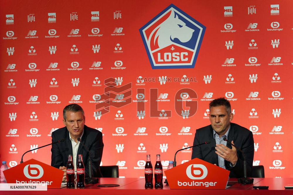 LOSC New Head Coach Jocelyn Gourvennec - Lille