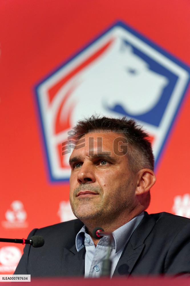 LOSC New Head Coach Jocelyn Gourvennec - Lille