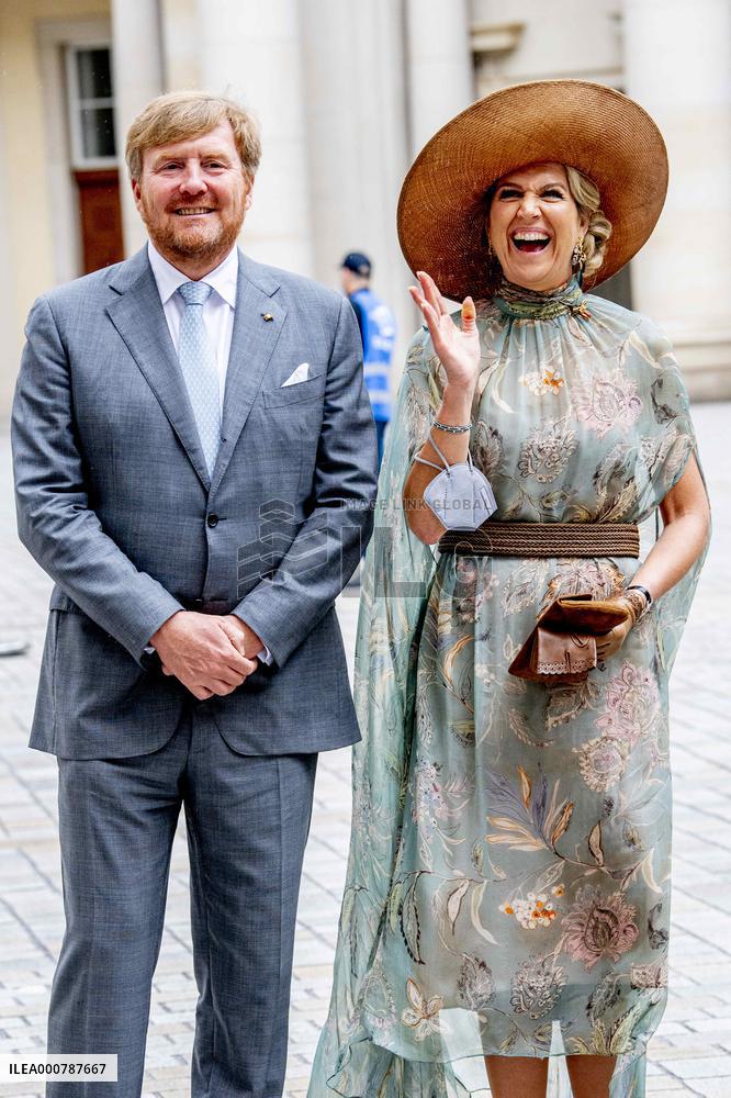 Dutch Royals Visit To Humboldt Forum Museum - Berlin
