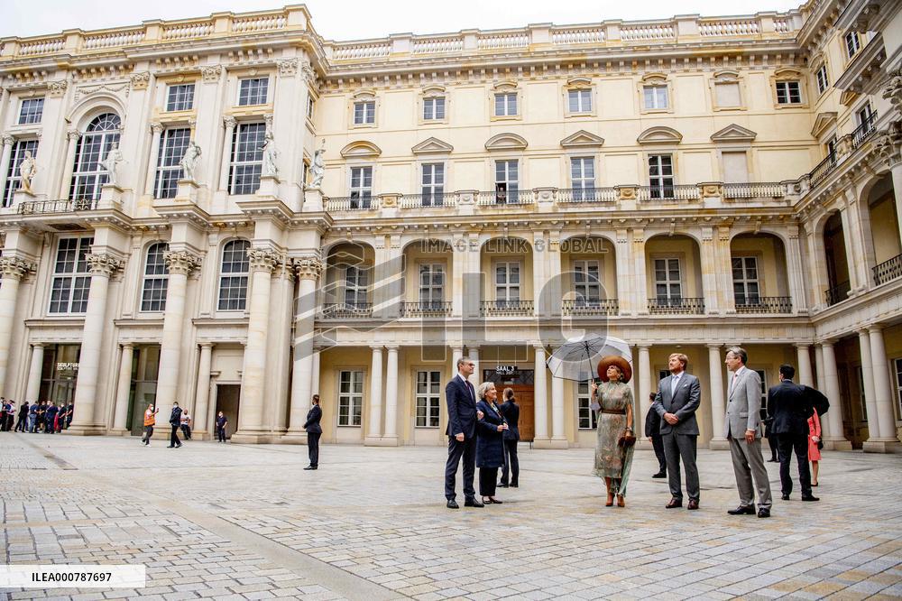 Dutch Royals Visit To Humboldt Forum Museum - Berlin