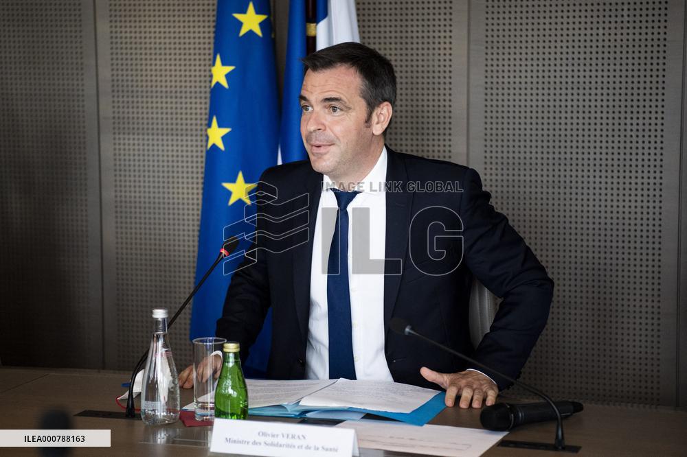 Olivier Veran meets with Health sector representatives