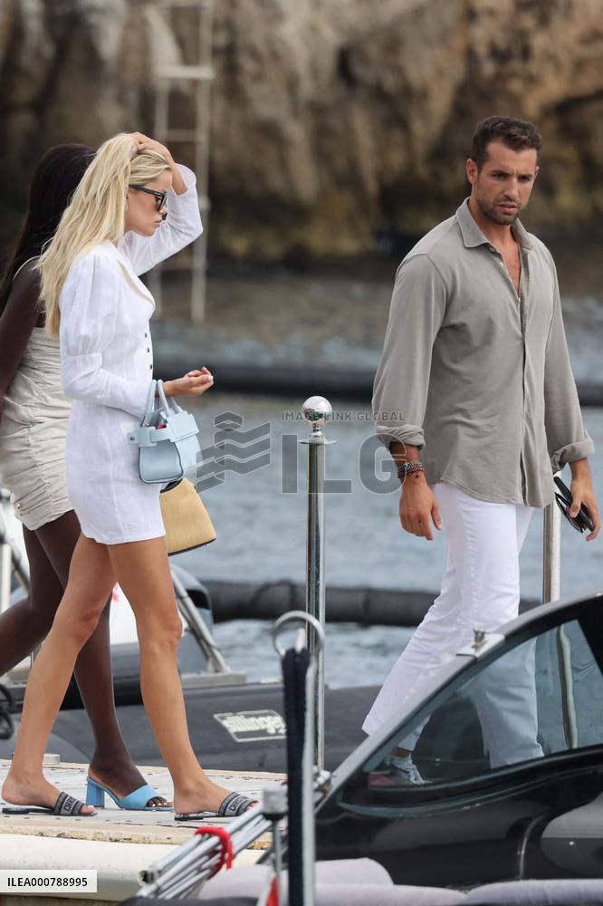 Frida Aasen At The Eden Roc - Antibes