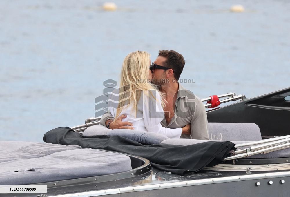 Frida Aasen At The Eden Roc - Antibes