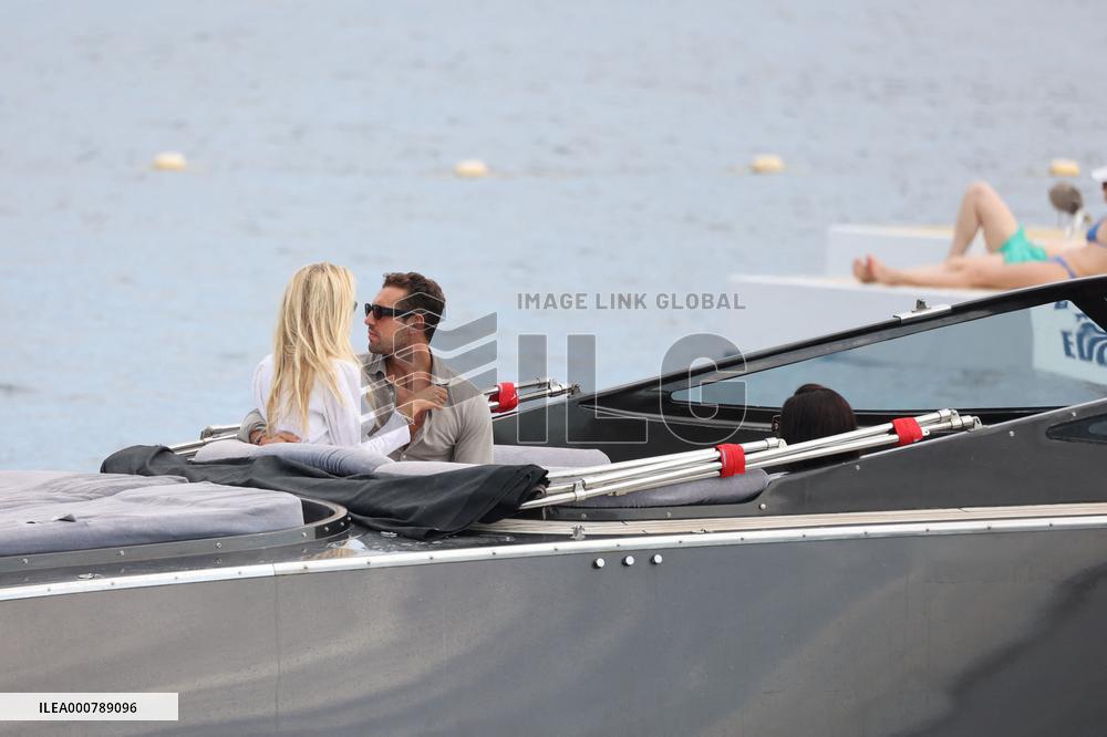 Frida Aasen At The Eden Roc - Antibes