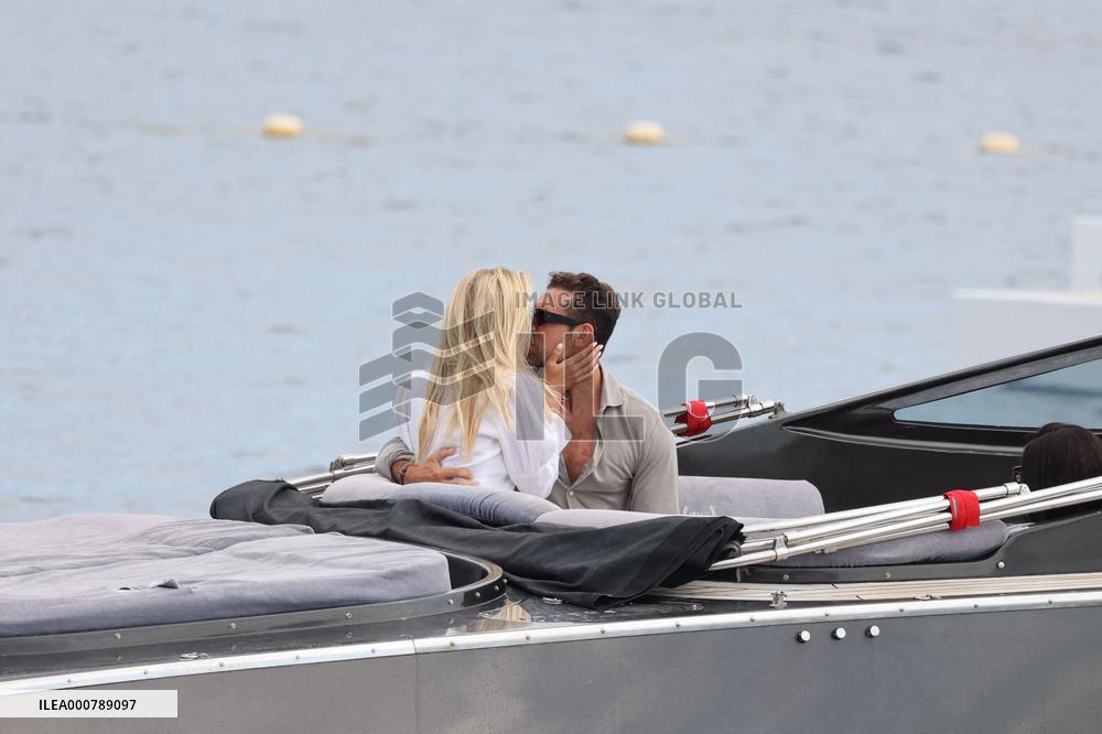 Frida Aasen At The Eden Roc - Antibes