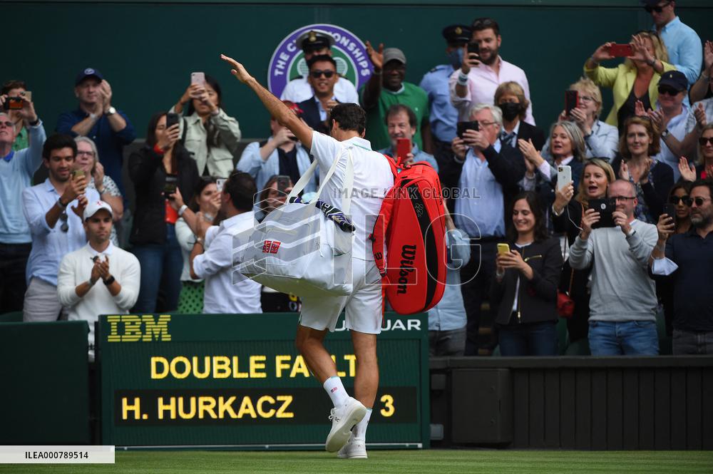 Wimbledon - Federer Ousted