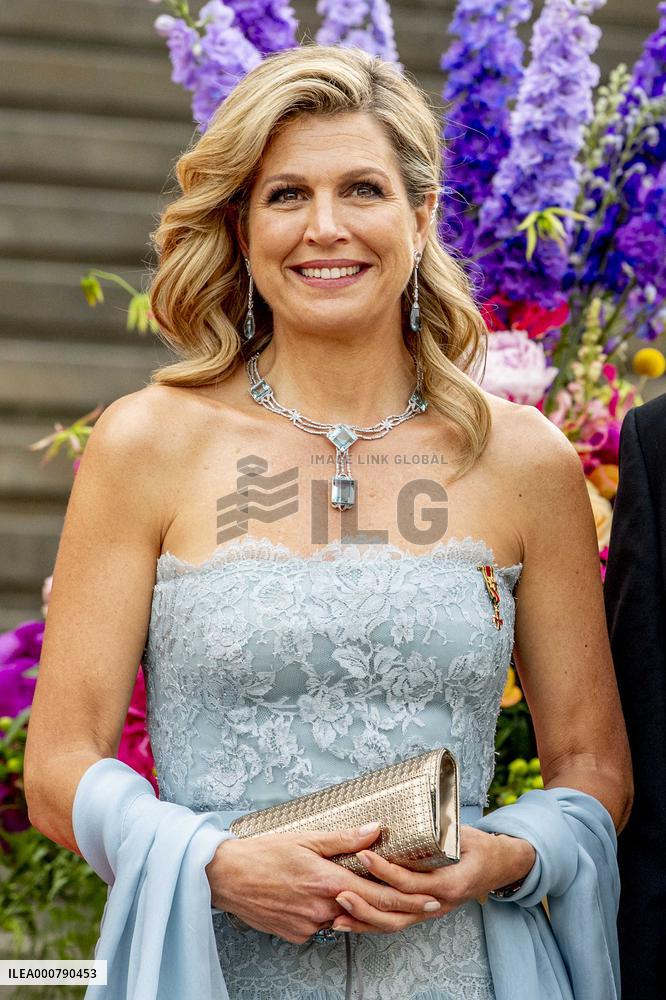 Royals At Counter Performance By Royal Concertgebouw Orchestra - Berlin