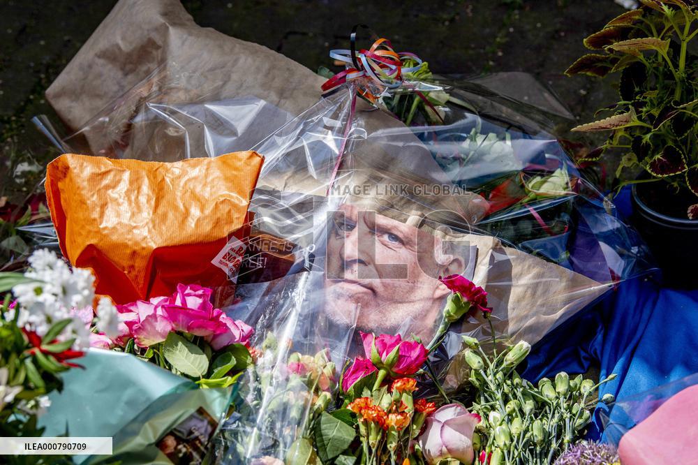 Tribute To The Journalist Injured In An Attack - Amsterdam