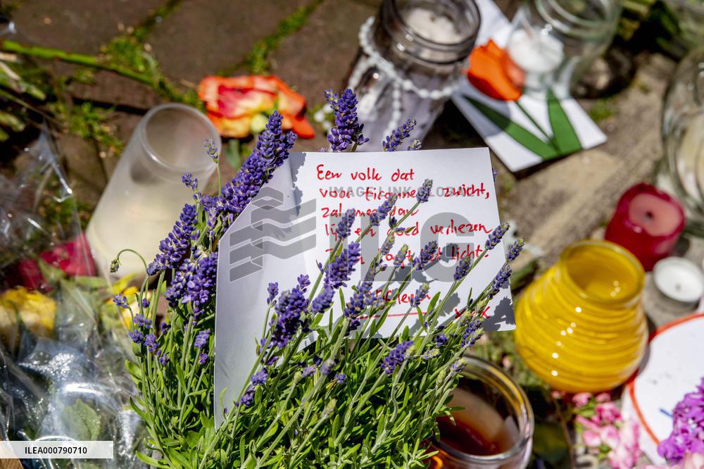 Tribute To The Journalist Injured In An Attack - Amsterdam