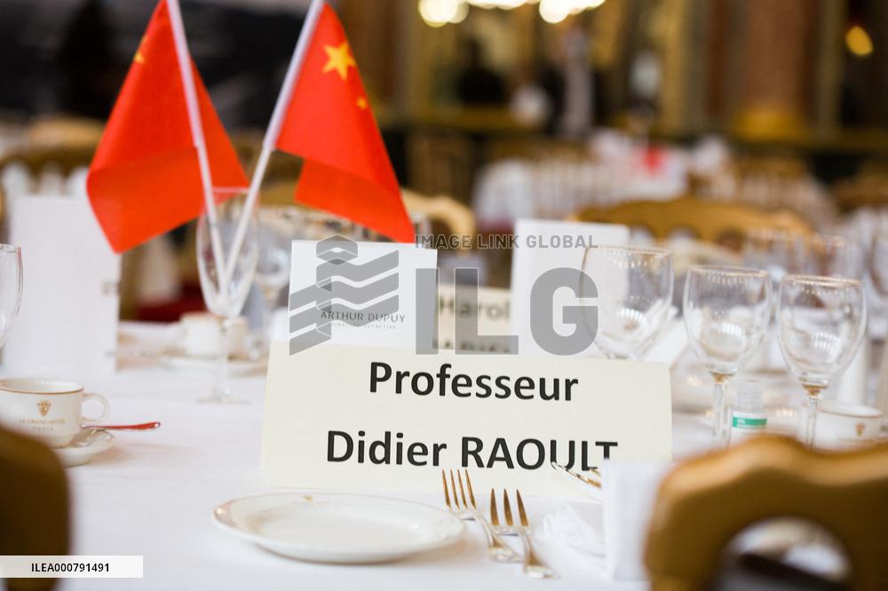 Didier Raoult at Chinese Business Club Lunch - Paris Nb
