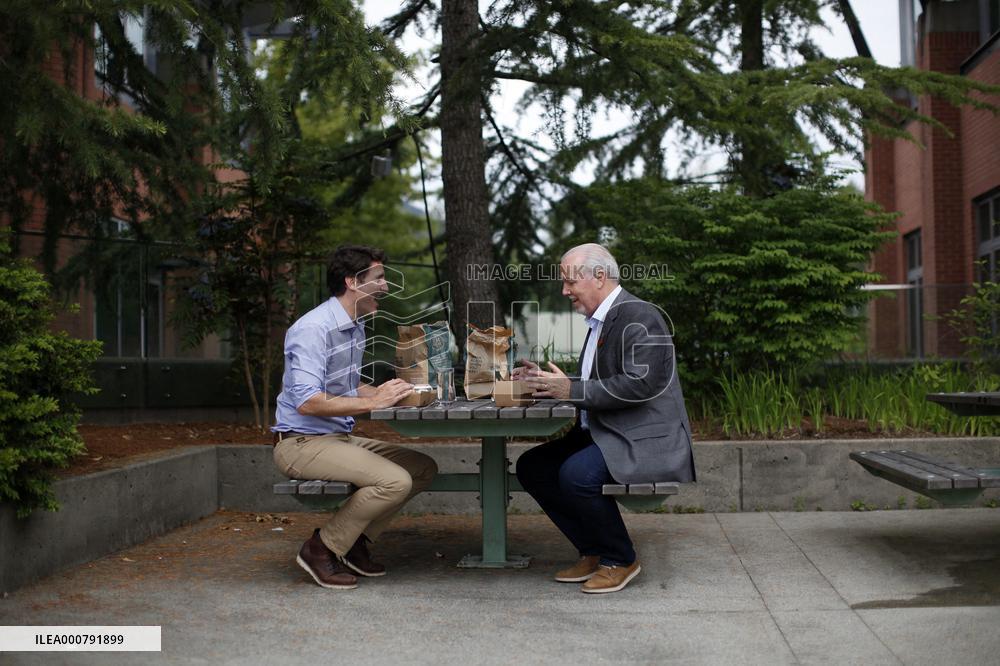 PM Trudeau Visits Coquitlam - British Colombia