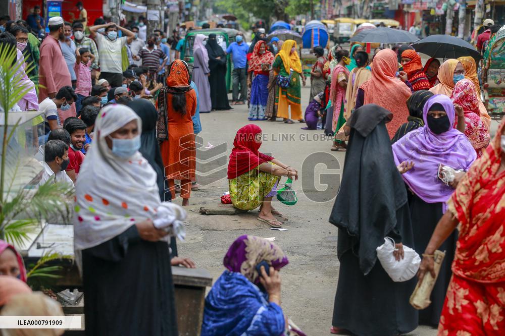 Bangladesh Hits Record Covid Cases - Dhaka