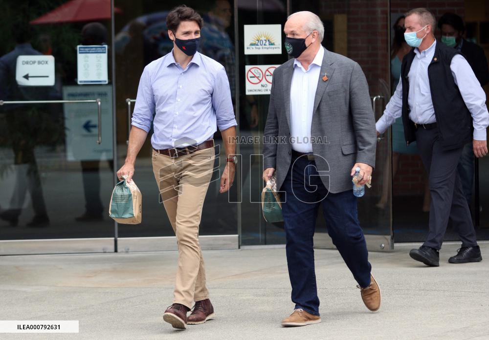 PM Trudeau Visits Coquitlam - British Colombia