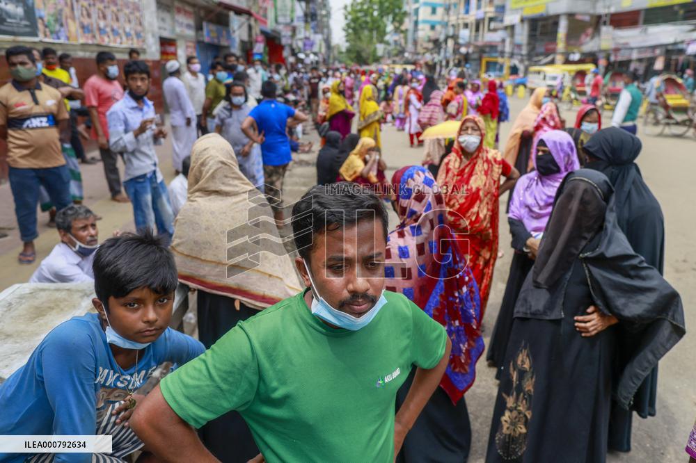 Bangladesh Hits Record Covid Cases - Dhaka