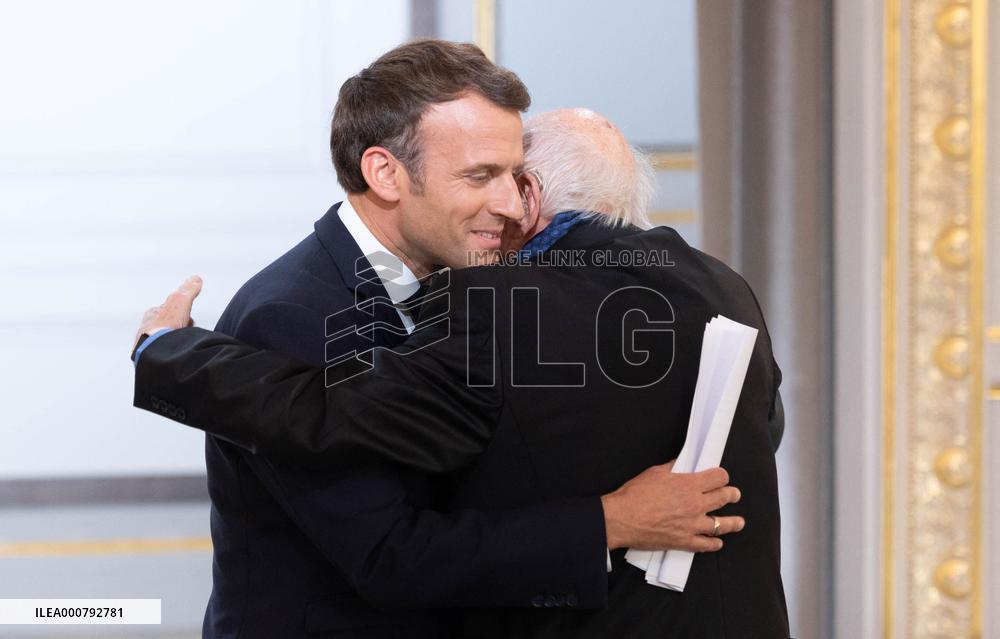 Ceremony To Celebrate Edgar Morin's 100th Birthday - Paris