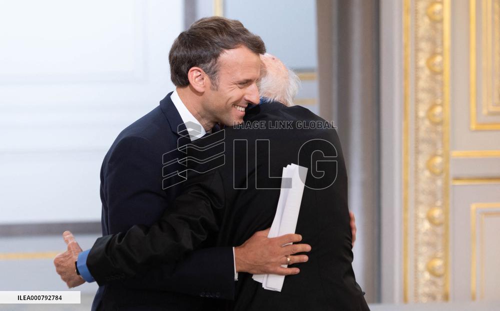 Ceremony To Celebrate Edgar Morin's 100th Birthday - Paris