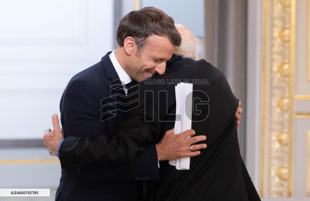 Ceremony To Celebrate Edgar Morin's 100th Birthday - Paris